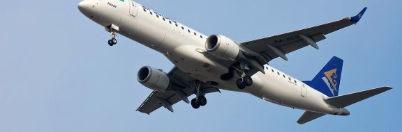 Air Astana обновила заявление о Embraer-190 рейс КС1388