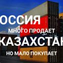 Товарооборот Казахстана вырос на 22% за год