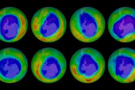 Озоновая дыра уменьшилась