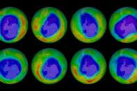 Озоновая дыра уменьшилась