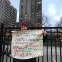 Митинг матерей против Путина