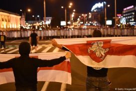 В Беларуси на митинге после выборов погиб человек