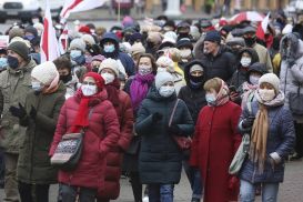 В Минске прошел «марш пенсионеров»