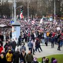 В Минск стягивается спецтехника перед акцией протеста оппозиции