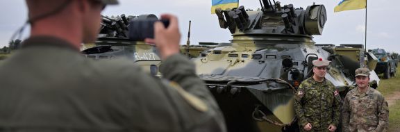 На территории Украины запланировано 8 многонациональных военных учений