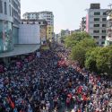 В Мьянме отключили интернет на фоне протестов против военных