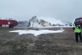 Четыре человека погибли при аварийной посадке военного самолета в Алматы – МЧС 