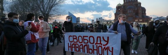 В России задержали 115 человек за участие в митингах в поддержку Навального