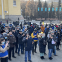 В Алматы прошёл митинг за выборность акимов