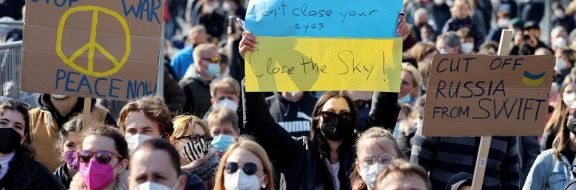 В Германии прошел митинг против войны в Украине