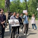 В Алматы прошел митинг против закона о блокировке соцсетей