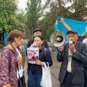 В Алматы задержали 12 участников несанкционированного митинга