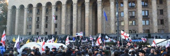 В Тбилиси неспокойно